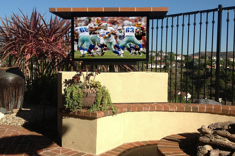Outdoor TV Lifts Motorized Furniture for Outdoor TV Systems