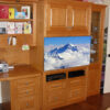 Home Office and Entertainment Center Furniture Retrofit