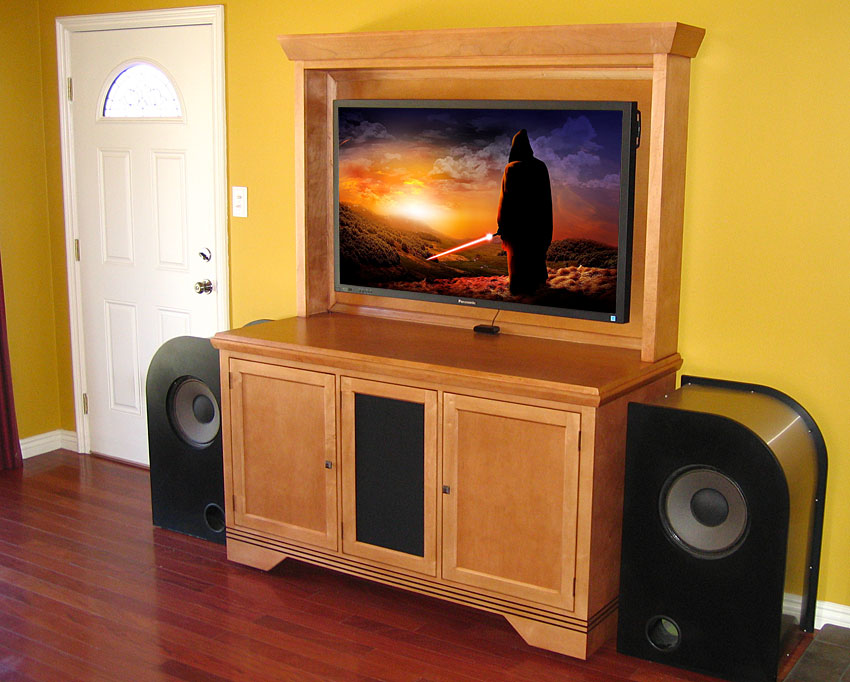 speaker entertainment center