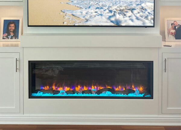 Custom Built-in Entertainment Furniture and Cabinets with Electric ...
